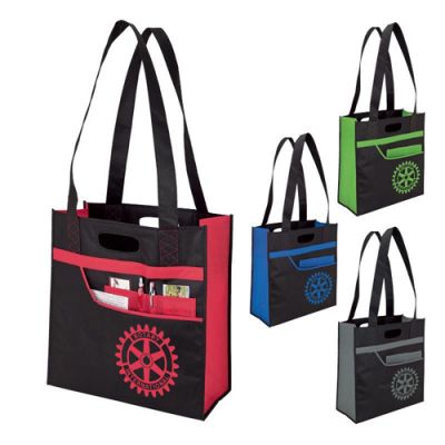 Customized Tote w/ 4-Pocket Organizer Bag