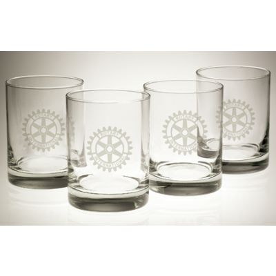 13-1/2 oz. Executive Rocks Glasses - Sets of 4