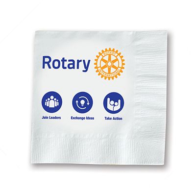 Rotary Masterbrand Cocktail Napkins - Pack of 250