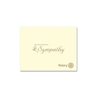 Deepest Sympathy Card with Envelope - Pack of 10