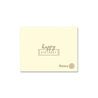 Birthday Greeting Card with Envelope - Pack of 10