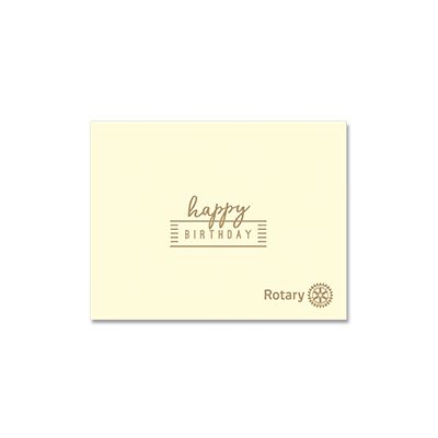 Birthday Greeting Card with Envelope - Pack of 10