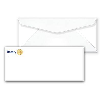 Rotary International Masterbrand Signature Logo Envelopes -- No. 10 (Pack of 250)