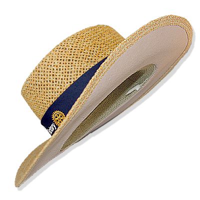 Natural Straw Hat with Underbrim