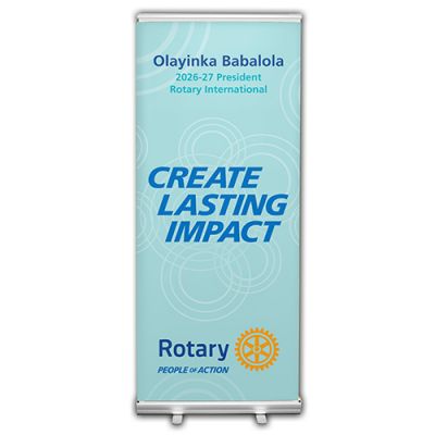 2026-27 Message Retractable Banner 