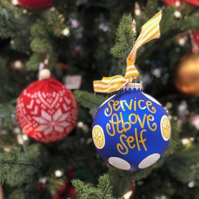 Rotary Large Ornament 